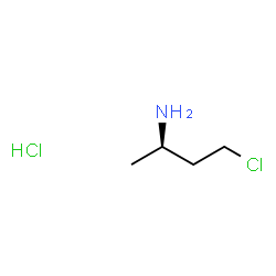ChemSpider 2D Image | (2R)-4-Chloro-2-butanamine hydrochloride (1:1) | C4H11Cl2N