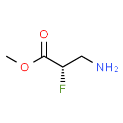 ChemSpider 2D Image | Methyl (2S)-3-amino-2-fluoropropanoate | C4H8FNO2