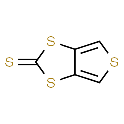 ChemSpider 2D Image | Thieno[3,4-d]-1,3-dithiol-2-thione | C5H2S4