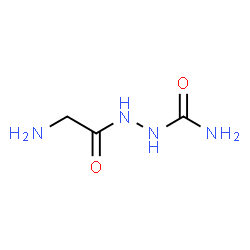 ChemSpider 2D Image | 2-(Aminoacetyl)hydrazinecarboxamide (non-preferred name) | C3H8N4O2