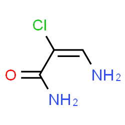 ChemSpider 2D Image | (2E)-3-Amino-2-chloroacrylamide | C3H5ClN2O