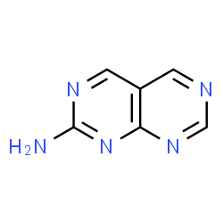 ChemSpider 2D Image | Pyrimido[4,5-d]pyrimidin-2-amine | C6H5N5
