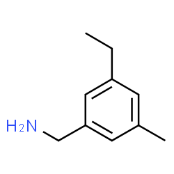 ChemSpider 2D Image | 1-(3-Ethyl-5-methylphenyl)methanamine | C10H15N