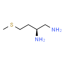 ChemSpider 2D Image | (2S)-4-(Methylsulfanyl)-1,2-butanediamine | C5H14N2S