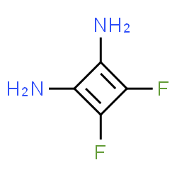ChemSpider 2D Image | 3,4-Difluoro-2,4-cyclobutadiene-1,2-diamine | C4H4F2N2