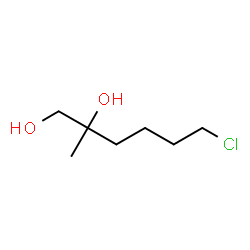 ChemSpider 2D Image | 6-Chloro-2-methyl-1,2-hexanediol | C7H15ClO2