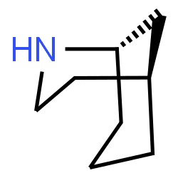 ChemSpider 2D Image | (1S,5S)-2-Azabicyclo[3.3.1]nonane | C8H15N