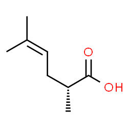 ChemSpider 2D Image | (2R)-2,5-Dimethyl-4-hexenoic acid | C8H14O2