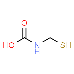 ChemSpider 2D Image | (Sulfanylmethyl)carbamic acid | C2H5NO2S