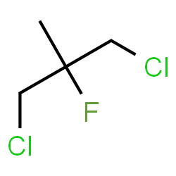 ChemSpider 2D Image | 1,3-Dichloro-2-fluoro-2-methylpropane | C4H7Cl2F