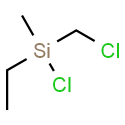 ChemSpider 2D Image | Chloro(chloromethyl)ethyl(methyl)silane | C4H10Cl2Si