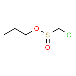 ChemSpider 2D Image | Propyl chloromethanesulfinate | C4H9ClO2S