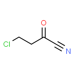 ChemSpider 2D Image | 4-Chloro-2-oxobutanenitrile | C4H4ClNO