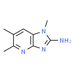 ChemSpider 2D Image | Trimethyl-1H-imidazo(4,5-b)pyridin-2-amine | C9H12N4