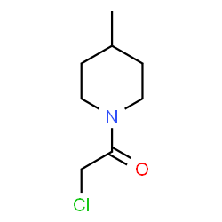 ChemSpider 2D Image | 1-(chloroacetyl)-4-methylpiperidine | C8H14ClNO