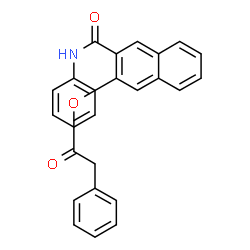 ChemSpider 2D Image | 3-(Phenylcarbamoyl)-2-naphthyl phenylacetate | C25H19NO3