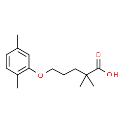 ChemSpider 2D图像| Gemfibrozil | C15H22O3