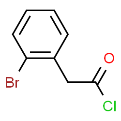 ChemSpider 2D Image | 2-Bromophenylacetyl Chloride | C8H6BrClO