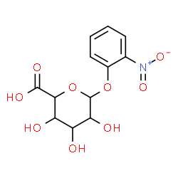 ChemSpider 2D Image | 2-Nitrophenyl hexopyranosiduronic acid | C12H13NO9