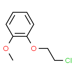 ChemSpider 2D Image | 1-(2-Chloroethoxy)-2-methoxybenzene | C9H11ClO2