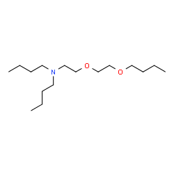 ChemSpider 2D Image | N-[2-(2-Butoxyethoxy)ethyl]-N-butyl-1-butanamine | C16H35NO2