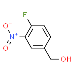 ChemSpider 2D Image | 4-fluoro-3-nitrobenzyl alcohol | C7H6FNO3