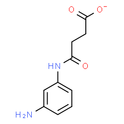 ChemSpider 2D Image | 4-[(3-Aminophenyl)amino]-4-oxobutanoate | C10H11N2O3