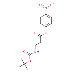ChemSpider 2D Image | boc-β-ala-onp | C14H18N2O6