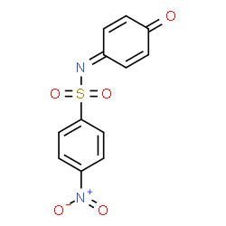 ChemSpider 2D Image | 4-Nitro-N-(4-oxo-2,5-cyclohexadien-1-ylidene)benzenesulfonamide | C12H8N2O5S