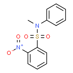 ChemSpider 2D Image | N-Methyl-2-nitro-N-phenylbenzenesulfonamide | C13H12N2O4S