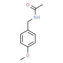 ChemSpider 2D Image | N-(4-Methoxybenzyl)acetamide | C10H13NO2