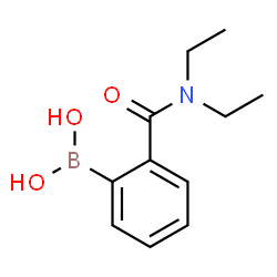 ChemSpider 2D Image | (2-(Diethylcarbamoyl)phenyl)boronic acid | C11H16BNO3