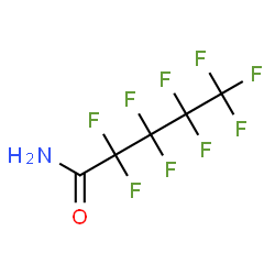 ChemSpider 2D Image | 2,2,3,3,4,4,5,5,5-Nonafluoropentanamide | C5H2F9NO