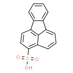 ChemSpider 2D Image | 3-Fluoranthenesulfonic acid | C16H10O3S