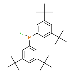 ChemSpider 2D Image | Bis(3,5-di-tert-butylphenyl)chlorophosphine | C28H42ClP