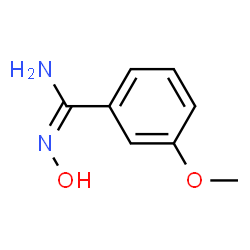ChemSpider 2D Image | 3-Methoxybenzamidoxime | C8H10N2O2