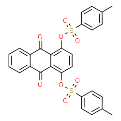 ChemSpider 2D Image | 9,10-Dioxo-9,10-dihydroanthracene-1,4-diyl bis(4-methylbenzenesulfonate) | C28H20O8S2