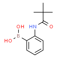 ChemSpider 2D Image | 2-(pivalamido)phenylboronic acid | C11H16BNO3