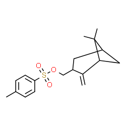 ChemSpider 2D Image | (6,6-Dimethyl-2-methylenebicyclo[3.1.1]hept-3-yl)methyl 4-methylbenzenesulfonate | C18H24O3S