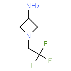 ChemSpider 2D Image | 1-(2,2,2-Trifluoroethyl)-3-azetidinamine | C5H9F3N2