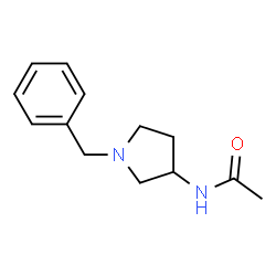ChemSpider 2D Image | 1-Benzyl-3-acetamidopyrrolidine | C13H18N2O