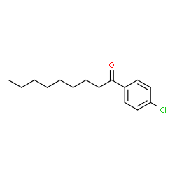 ChemSpider 2D Image | 1-(4-Chlorophenyl)-1-nonanone | C15H21ClO