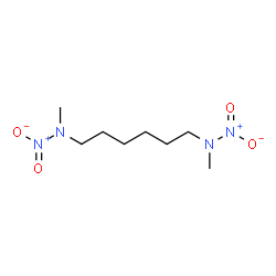 ChemSpider 2D Image | N,N'-Dimethyl-N,N'-dinitro-1,6-hexanediamine | C8H18N4O4