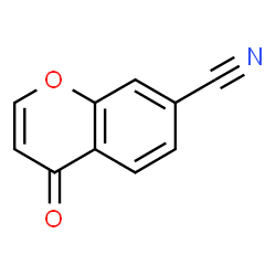 ChemSpider 2D Image | 4-Oxo-4H-chromene-7-carbonitrile | C10H5NO2