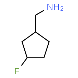 ChemSpider 2D Image | 1-(3-Fluorocyclopentyl)methanamine | C6H12FN