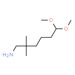 ChemSpider 2D Image | 6,6-Dimethoxy-2,2-dimethyl-1-hexanamine | C10H23NO2