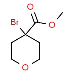 ChemSpider 2D Image | methyl 4-bromooxane-4-carboxylate | C7H11BrO3