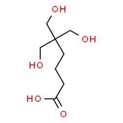 ChemSpider 2D Image | 6-Hydroxy-5,5-bis(hydroxymethyl)hexanoic acid | C8H16O5