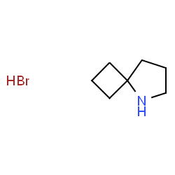 ChemSpider 2D Image | 5-Azaspiro[3.4]octane hydrobromide (1:1) | C7H14BrN