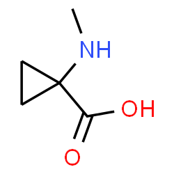 ChemSpider 2D Image | 1-(Methylamino)cyclopropanecarboxylic acid | C5H9NO2